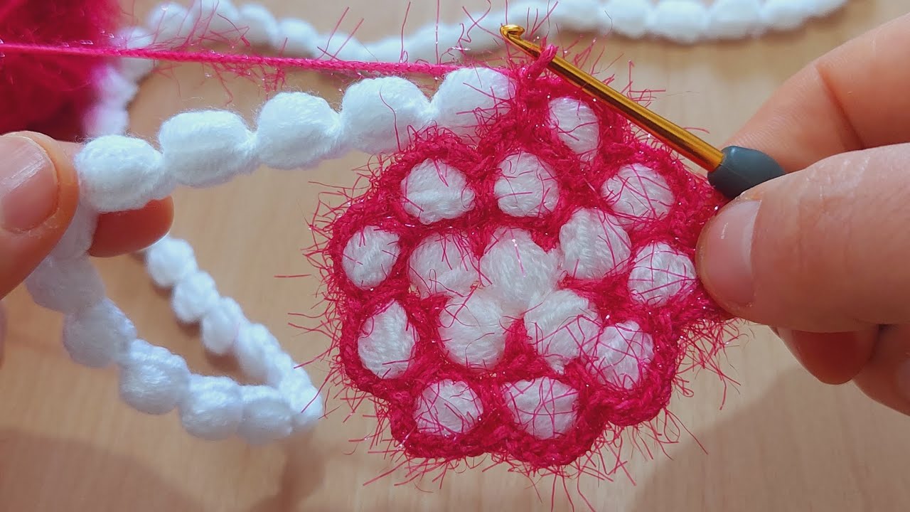 crochet a very nice presentation to your guests🤩ilginç bir sunumluk tığ işi