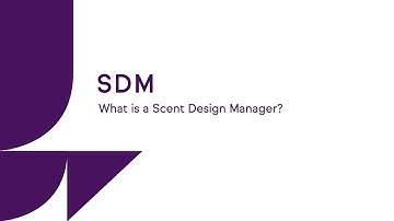 What is a Scent Design Manager?