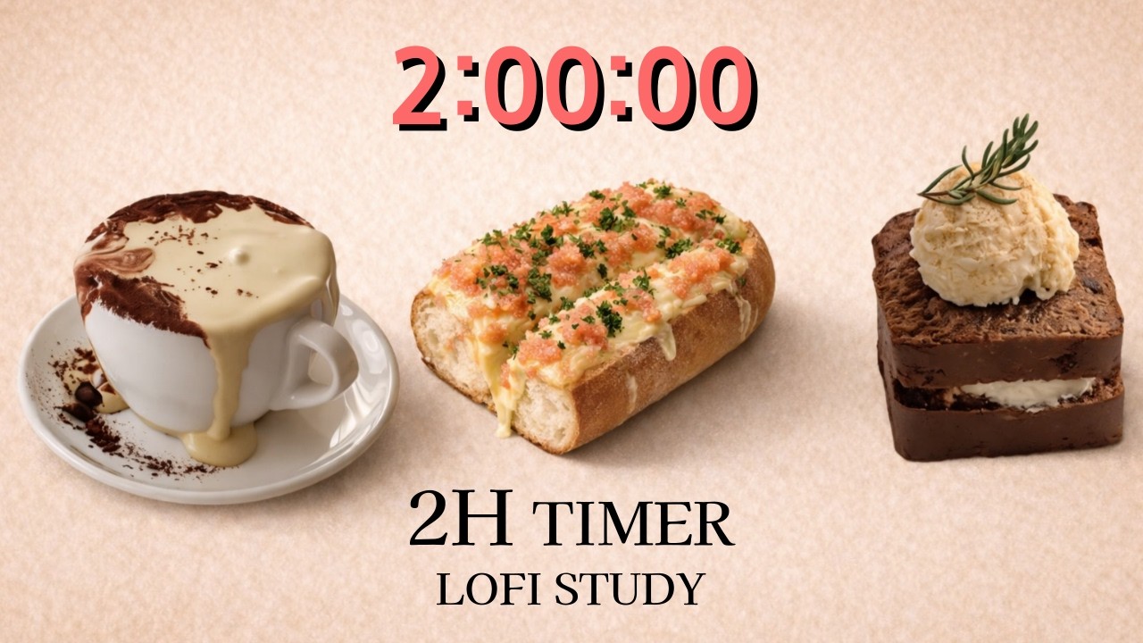 [playlist] 아무도 방해하지 않는 2시간, 완전히 몰입되는 공부 시간 | Lofi Focus