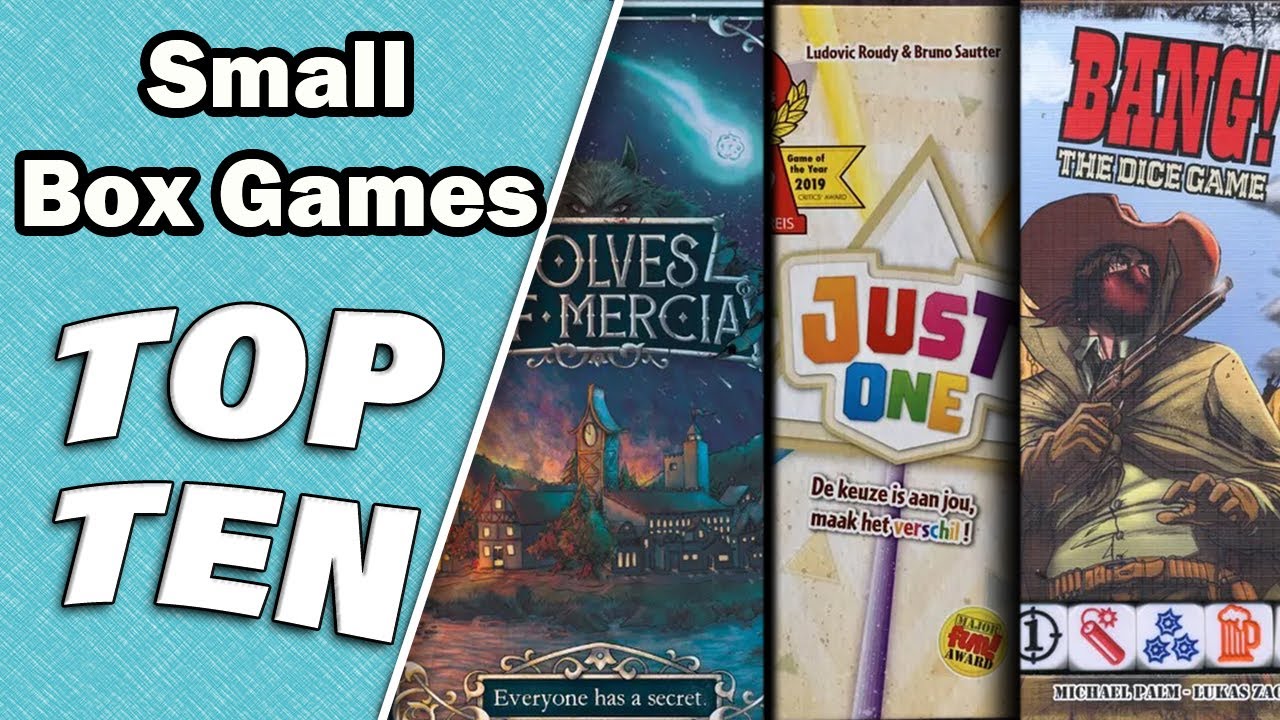 BGR Top 10 Small Box Games! YouTube