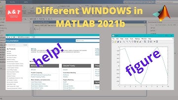 Different types of windows in MATLAB 2021a
