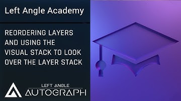 Reordering Layers and Using the Visual Stack to Look Over the Layer Stack