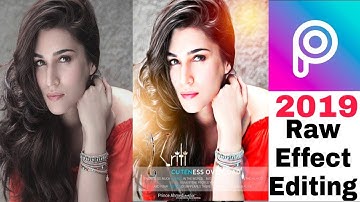 RAW EFFECT EDITING TUTORIAL || PICSART AND TOOLWIZ ||