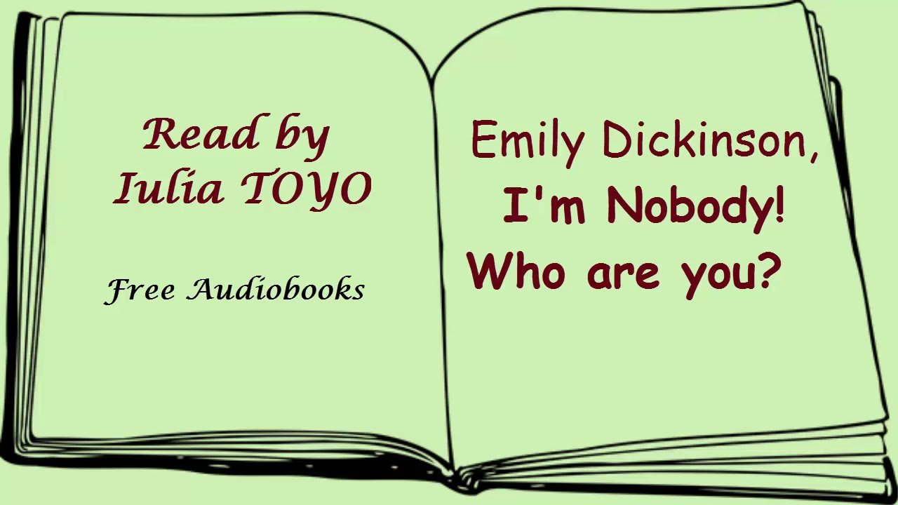 emily dickinson love poems Emily Dickinson, I'm Nobody! Who are you? AudioBooks Literature, Poetry