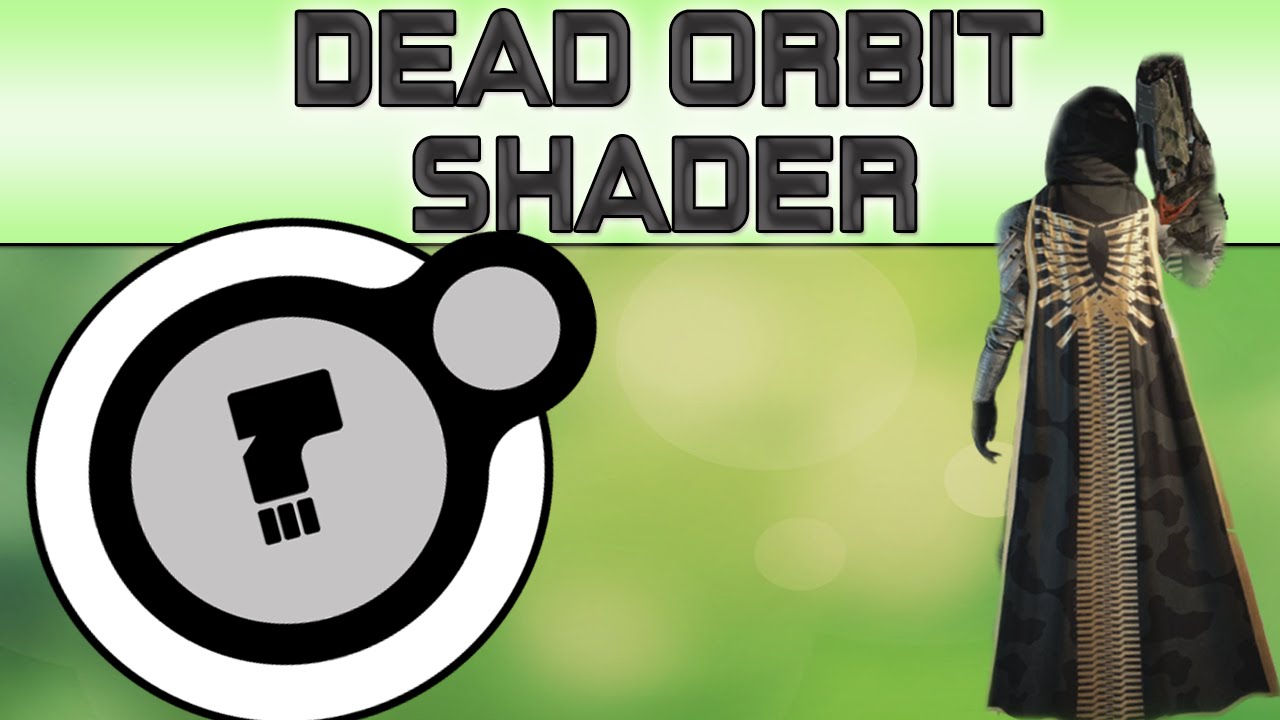 DESTINY - Dead Orbit Shader Showcase! (Dead Orbit Revenant Shader)