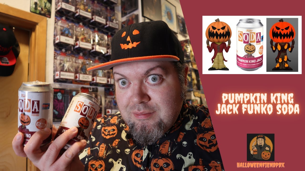 Pumpkin King Jack Funko Soda Fall Convention Hot Topic Exclusive