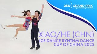 Download Lagu Zixi XIAO / Linghao HE | Ice Dance Rhythm Dance | Cup of China 2025 | #GPFigure MP3