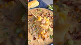 Creamy Corn Chowder (no cream)