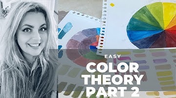 EASY Color Theory for beginners PART 2: complimentary colors