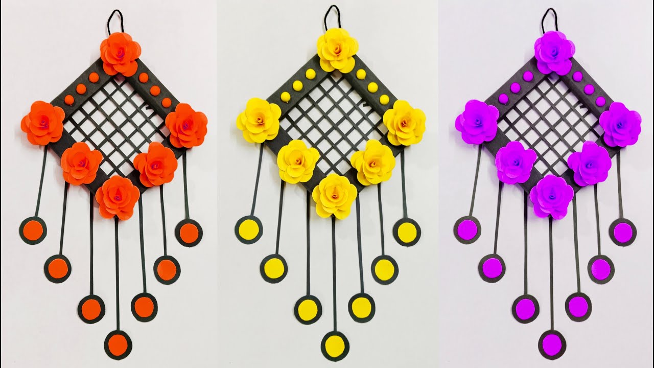 Jhumar / Jhumar Banane ka Tarika / Jhumar Design / Wall Hanging / Jhoomar Craft YouTube