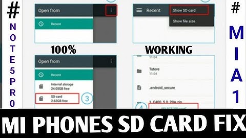 Fix SD Card Permission Problem in All Xiaomi / Redmi Phones 🔥 | 100% Working MIUI Storage Fix