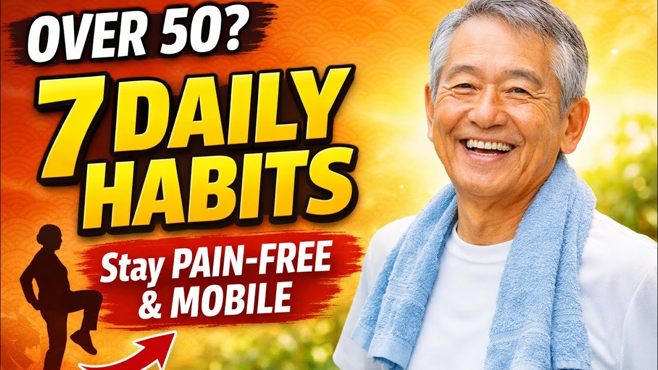 Over 50? These 7 Daily Habits Keep Japanese Elders Pain-Free