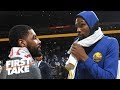 Kyrie will likely follow Kevin Durant to the Nets in free agency - Stephen A. | First Take