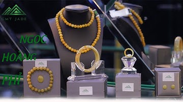Bộ cẩm thạch thiên nhiên myanmar hoàng phỉ tấu tân xuân | GMT JADE SHOWROOM