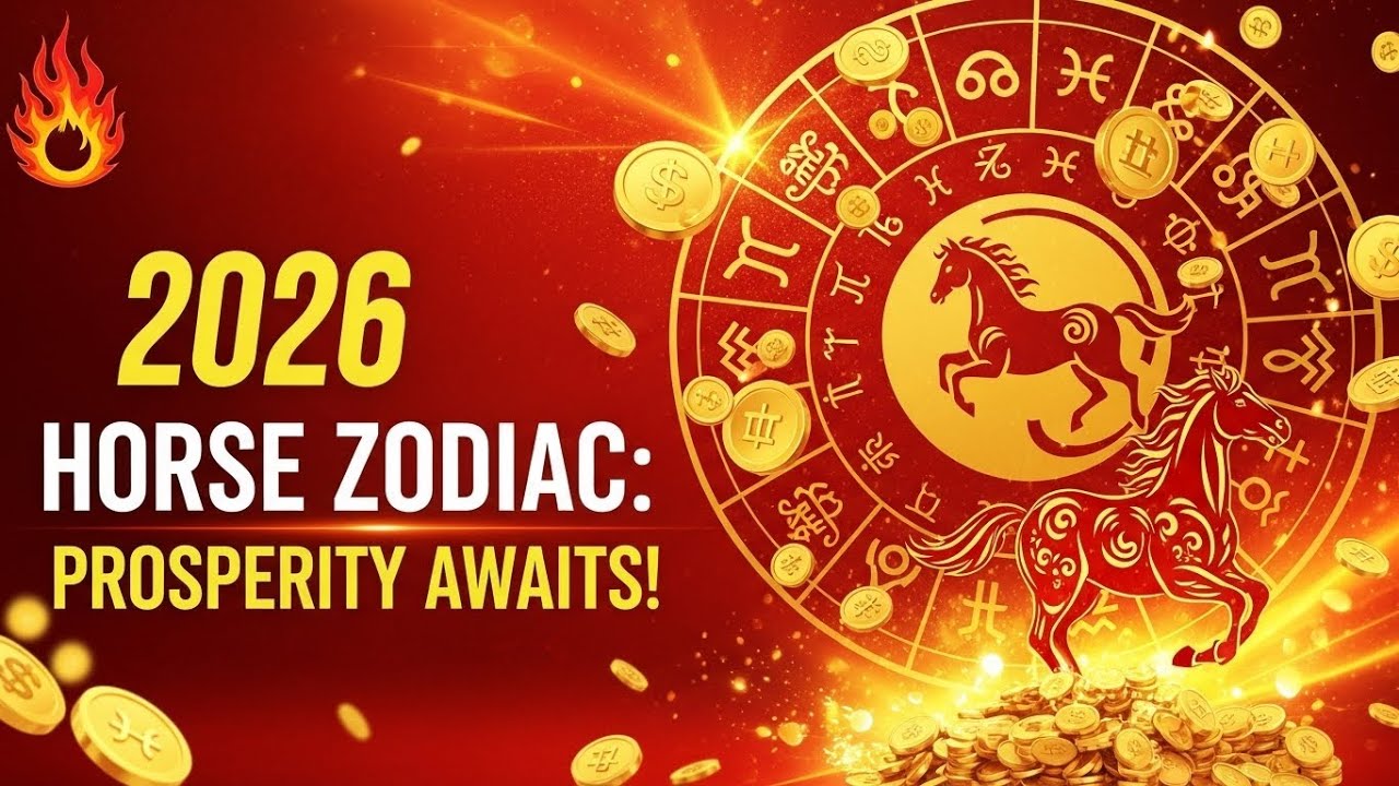 2026 Chinese Zodiac Guide: Prosperity for Those Born in 1942, 1954, 1966, 1978, 1990, 2002 (Horse)