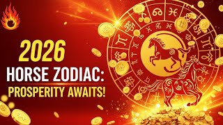 2026 Chinese Zodiac Guide: Prosperity for Those Born in 1942, 1954, 1966, 1978, 1990, 2002 (Horse)