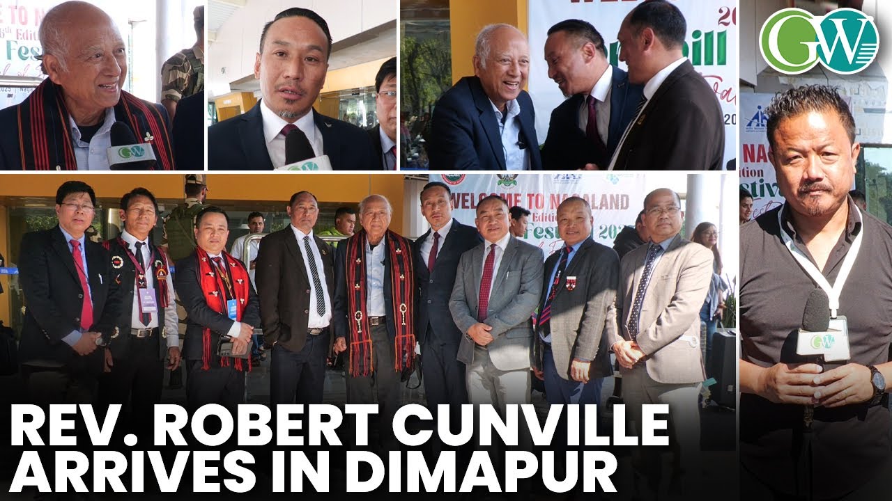 REV. ROBERT CUNVILLE ARRIVES IN DMP;Rev. Dr. RUOKUOVILIE SACHÜ URGES NOT TO POLITICISE THE SITUATION