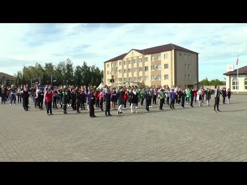 «Жизнь без наркотиков» - с утренней зарядки