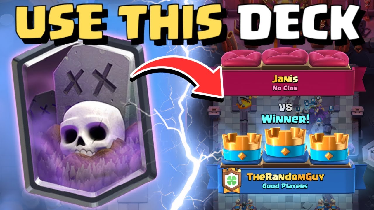 Graveyard is Now The BEST Win Condition in Clash Royale!