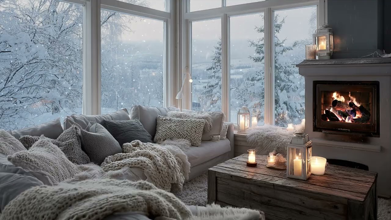 Soft Winter Atmosphere Settling at Home 🌿 Creating Space for Slow Living Moments
