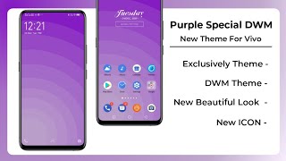Exclusive New Purple DWM Theme For All Vivo Device By Workshop Theme screenshot 3
