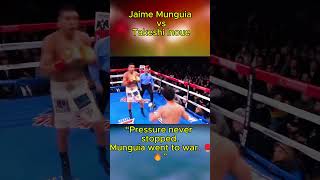 Jaime Munguia vs Takeshi Inoue | BRUTAL Boxing Highlights 🥊🔥 #shorts  #shortsfeed #boxing
