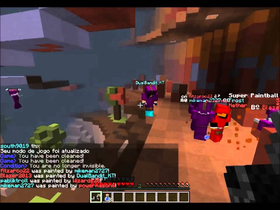 Super Paintball - Minecraft (NOVO) - YouTube