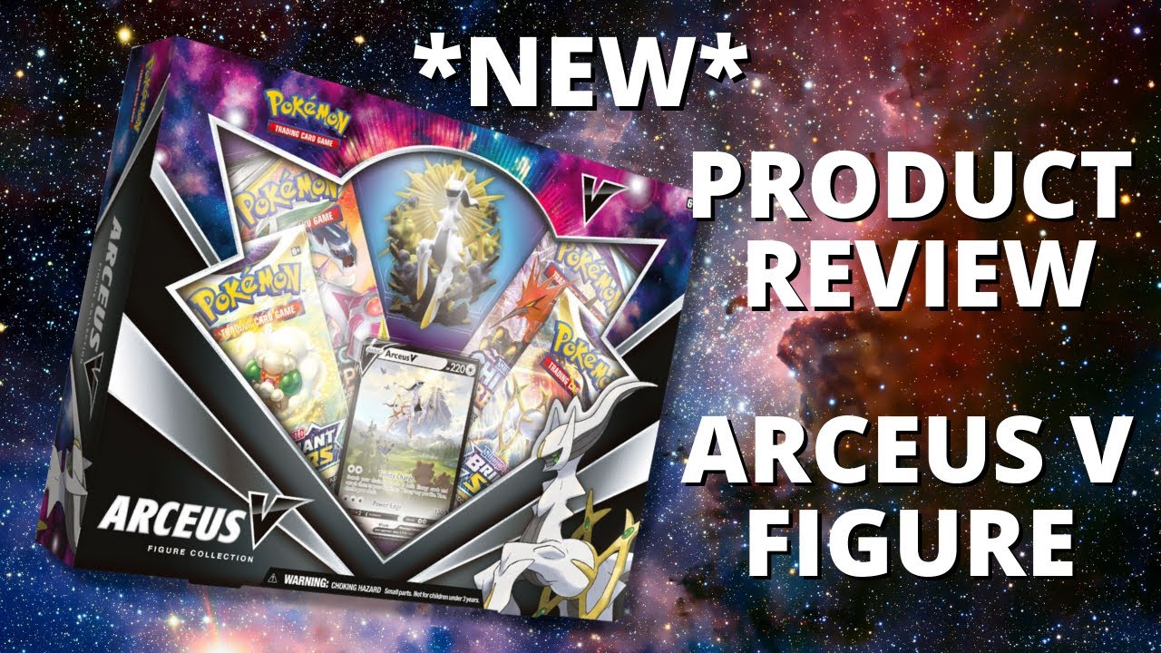 Product Review! Arceus V Figure Collection Box - YouTube