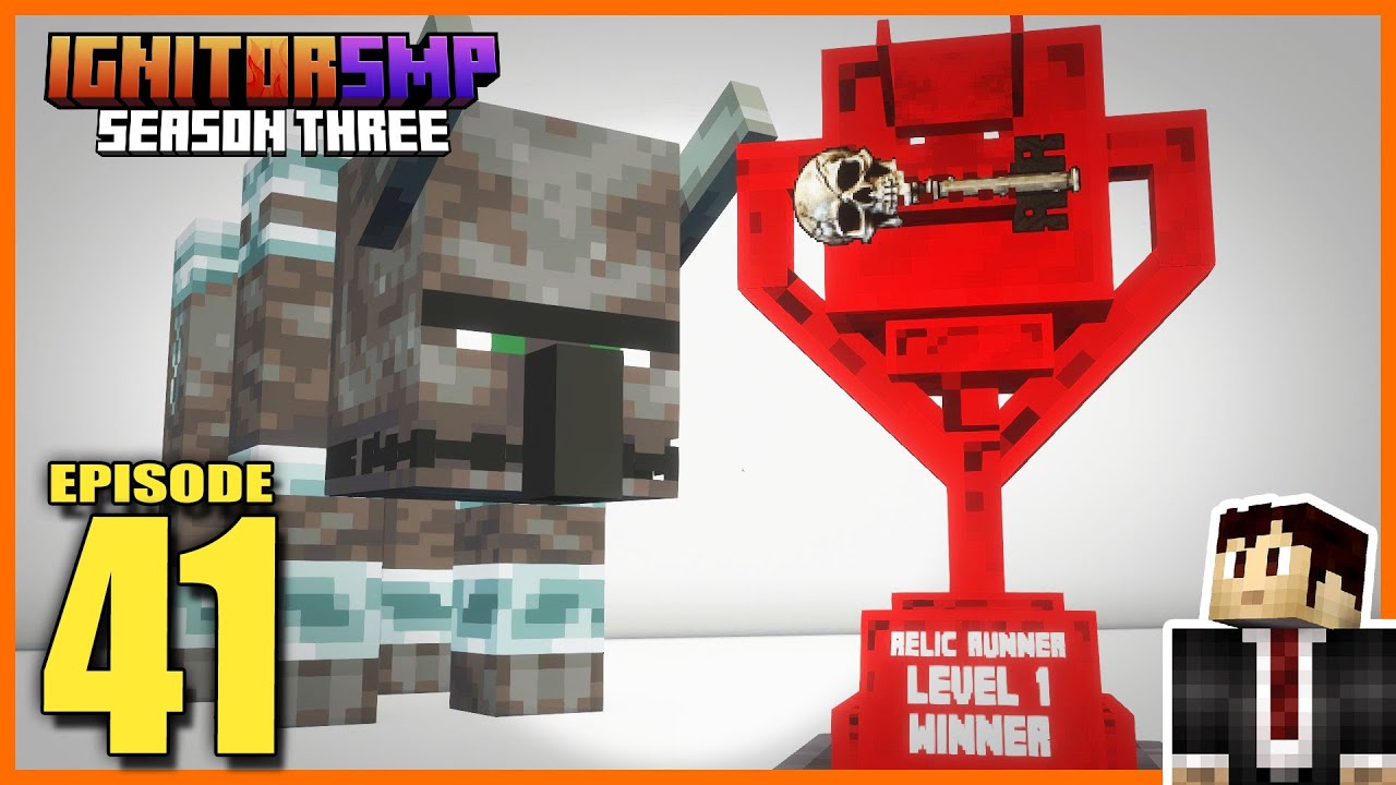 Relic Runner Relic Runner Level 1 Winners! | IgnitorSMP S3 E41 | Minecraft Lets Play ...
