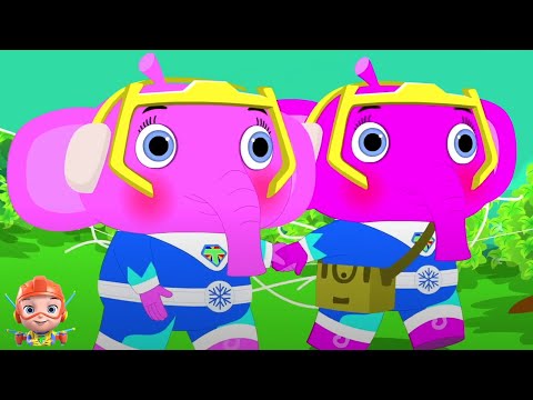 Ek Mota Hathi, एक मोटा हाथी, Elephant Song and Kids Rhymes