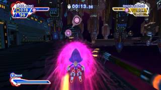 Sonic Generations mod: Metal Sonic vs Shadow Android (sky swap)