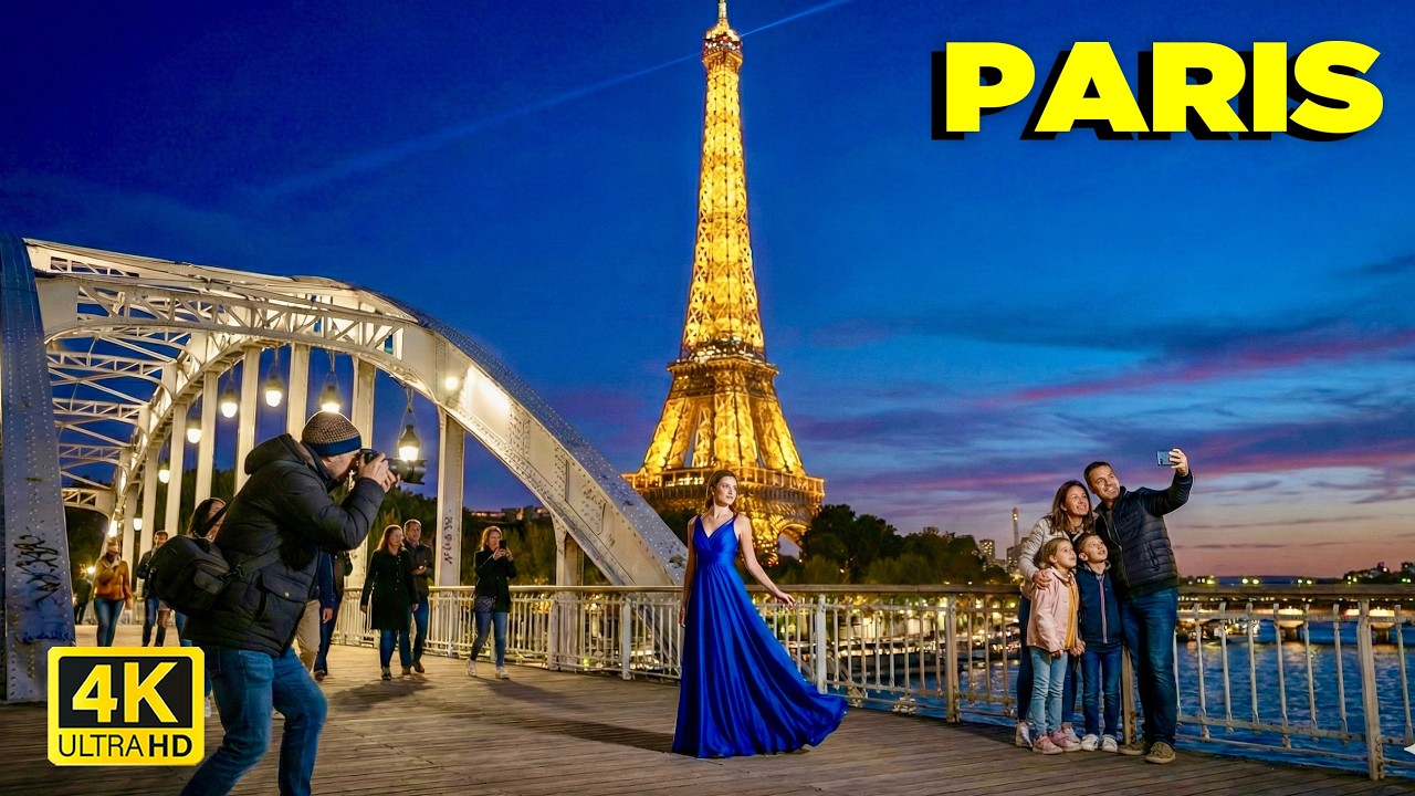 🇫🇷 26 Feb 2026 Paris Walk 4K60 fps ☀️ Beautiful Winter Evening in Paris