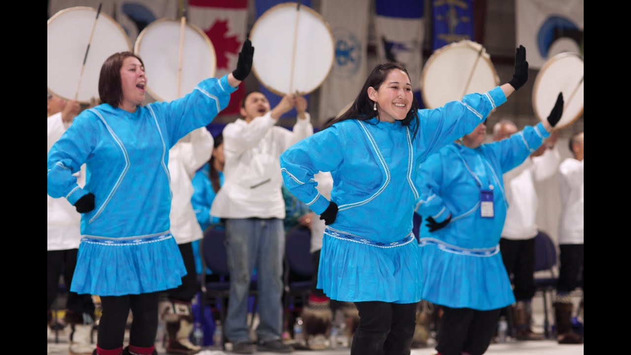 Qikiqtagruq Northern Lights Dancers (Alaska) YouTube