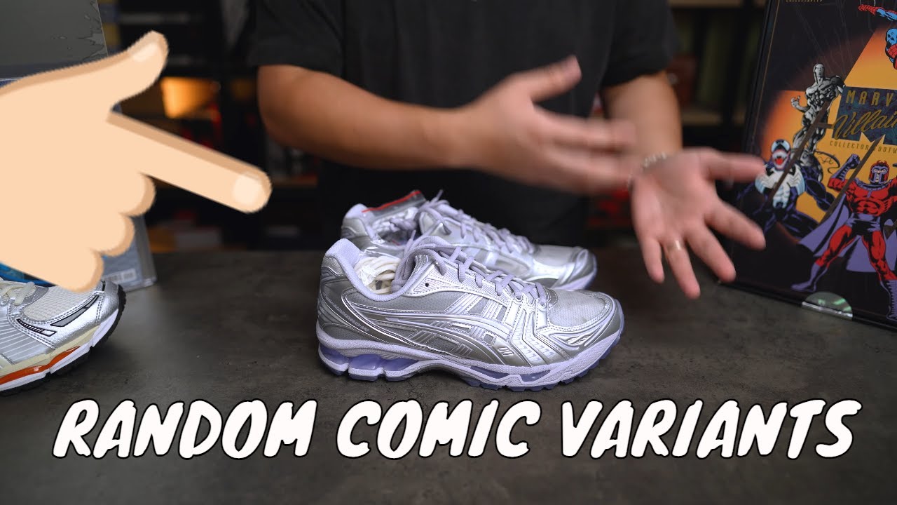 Kith x Marvel x Asics Silver Surfer Gel-Kayano 14 Comic Unboxing 