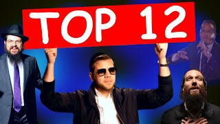 Video thumbnail of "Top 12 Jewish Singers Most Subscribed To In 2023 | Jewish Music"