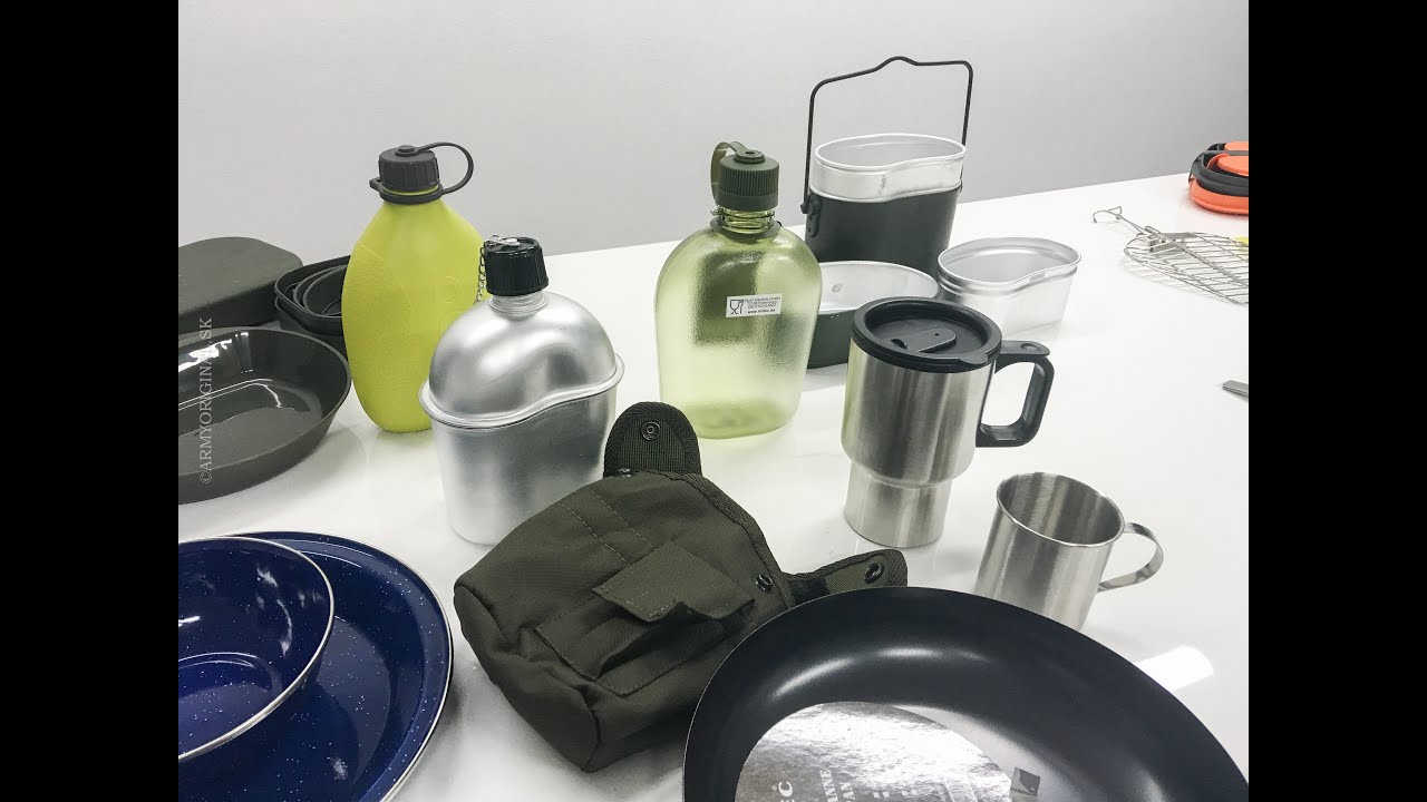 lmfao shots Ukážka kemping riadu rôznych značiek (Záznam z Live FB) SK