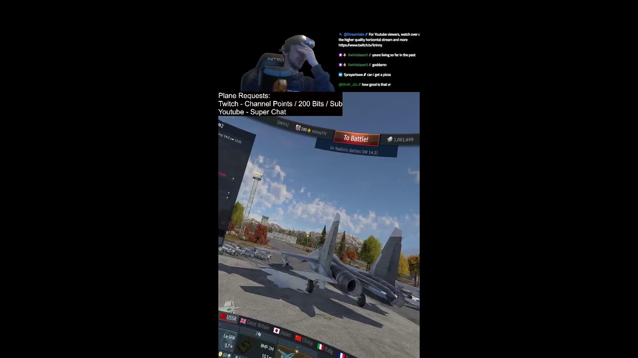 War Thunder Air Simulator VR HOTAS 