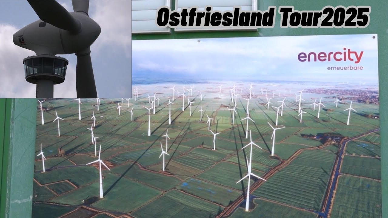 Ostfriesland Tour, Windpark Holtriem, Besucheranlage Enercon E-66 / 05.08. 2025 