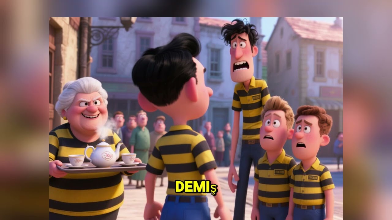 Daltonlar Masalı  Dört Kardeş ve Akıllı Kasaba|||