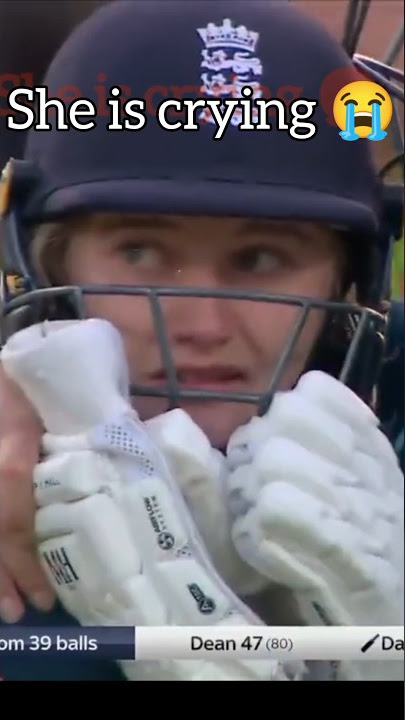 Deepti Sharma run out Charlotte Dean  full video, and dean started crying |  #indiavsengland #viral