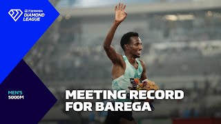 Selemon Barega clocks meeting record in Suzhou 5000m - Wanda Diamond League 2024