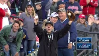Zack Hample Catching Game Home Runs on TV (Part 1/5)