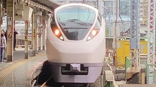 E657系(カツK6編成)新橋駅2番線通過シーン 2025.11/2
