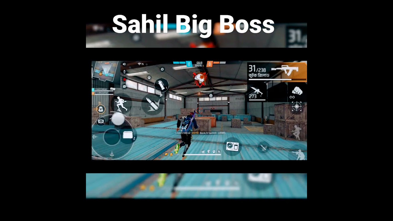 sahil Big Boss Free Fire Max Love you