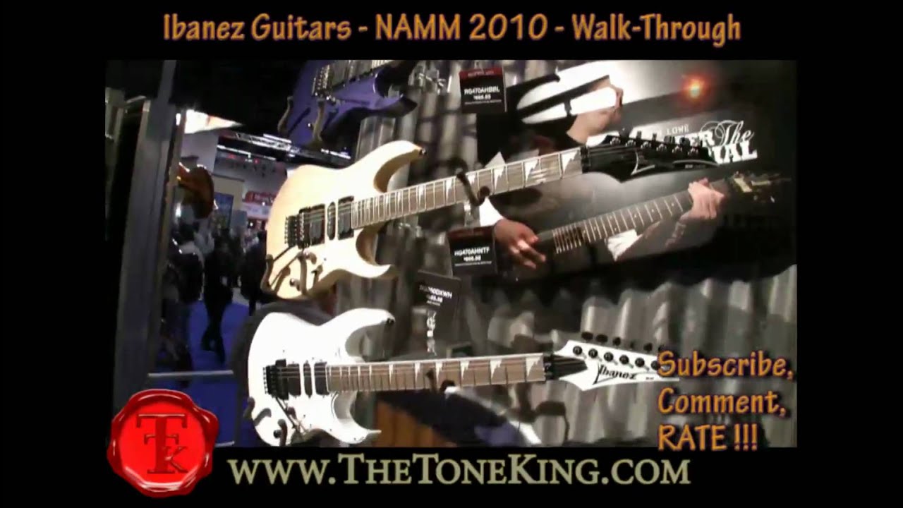 Ibanez Guitars - NAMM 2010 10 - Walk-Through TTK