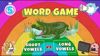 Short or Long Vowel | Fun Vowel Sound Game for Kids | Shout the Answer! (Picture Phonics)