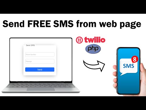 How to send SMS from website #twillio #sms