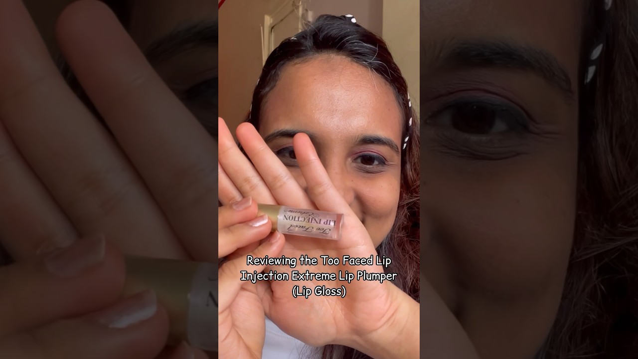 Trying Too Faced Lip Injection - Lip Plumper 💉💉 