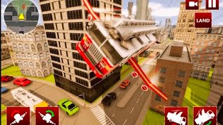 Flying Fire Truck Simulator-City Rescue Games 2022 Android Gameplay screenshot 5