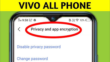VIVO | App Lock | Privacy And App Encryption Passwod  In Vivo Y15